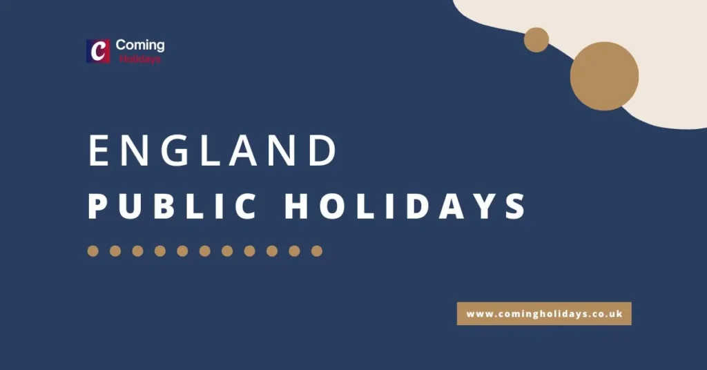 England Public Holidays