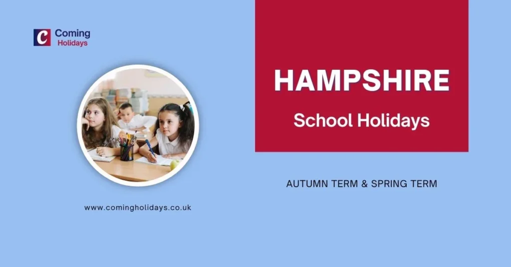 Hampshire School Holidays and Term Dates