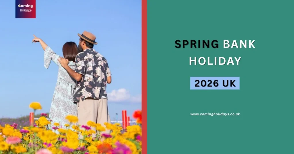 Spring Bank Holiday 2026 in the UK