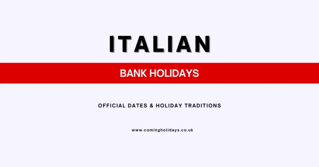 Italian Bank Holidays