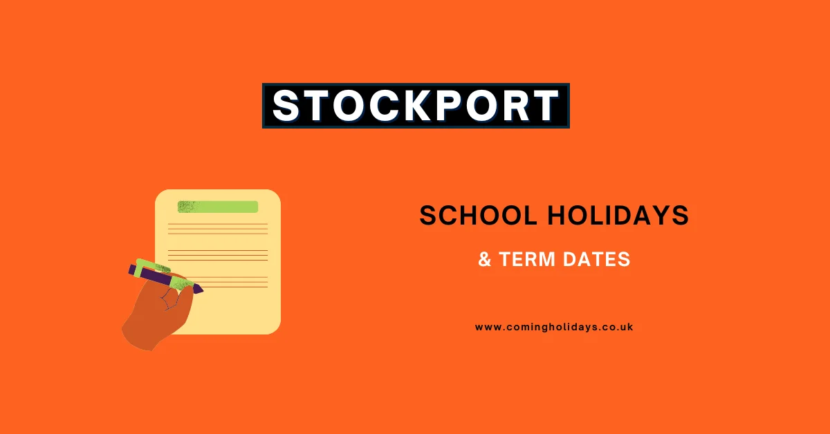 Home Stockport School Holidays and Term Dates